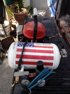 ขายปั๊มลม ขนาดเล็ก เเอร์บัค ราคา 3,900 บาท มือสอง