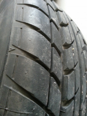 ล้อ NISMO made in japan แท้ ลายกล้วย ขอบ 15  4 รู 114 พร้อมยาง dunlop