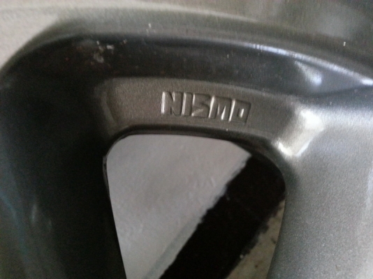 ล้อ NISMO made in japan แท้ ลายกล้วย ขอบ 15  4 รู 114 พร้อมยาง dunlop