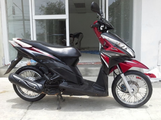 รถประหยัดน้ำมัน ขับดีมากๆ Honda Click – i ปี 2554 สีดำแดง รถประหยัดน้ำมัน ขับดีมากๆ Honda Click – i ปี 2554 สีดำแดง