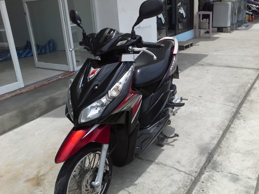 รถประหยัดน้ำมัน ขับดีมากๆ Honda Click &ndash; i ปี 2554 สีดำแดง