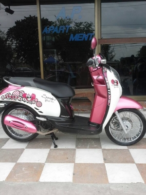 รถสวย คุณภาพดี Honda Scoopy -i ลาย Vivic Me คุ้มค่าประหยัดน้ำมัน