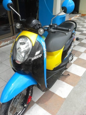 รถสวย พร้อมใช้ Honda Scoopy -i ลาย Active Boy คุณภาพดีจริง