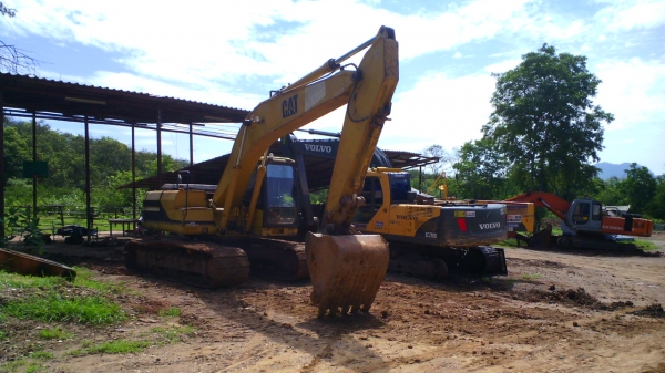 รถแบคโฮ CAT 320 V1 รถสวยเนี๊ยบทั้งคัน ใช้งานดี มีทะเบียนครบ