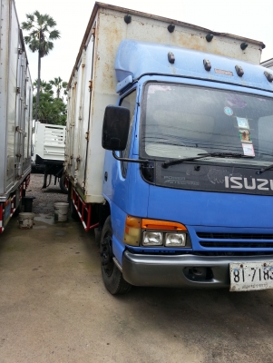 ขายรถบรรทุกอีซูซุ   รถห้างแท้   ตู้เปิดได้  10 บาน รอบคัน  อีซูซุ NPR 66PX5    เครื่อง 4HF1    120 แรง  ความยาวตู้  5 เมตร พร้อมใช้งาน 595,000 โทร 087-2058598