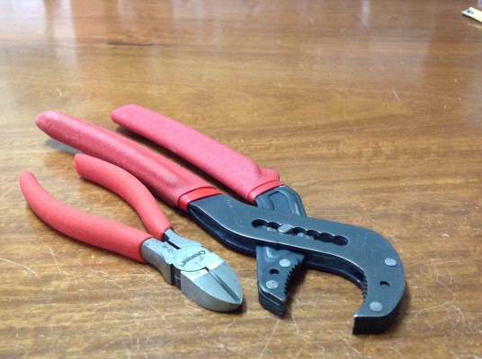 ขายคีมคอม้าคอเลื่อน คู่คีมตัด Crescent แพคคู่