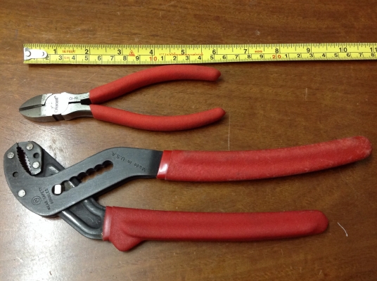 ขายคีมคอม้าคอเลื่อน คู่คีมตัด Crescent แพคคู่