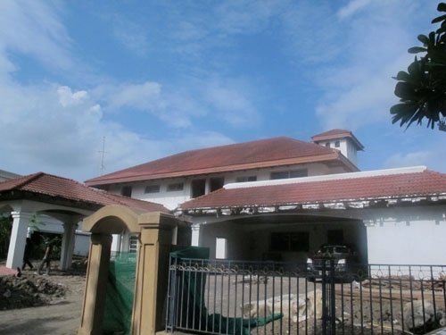 ขายเหมากระเบื้องซีแพคมุงหลังคา สภาพสวยๆกำลังจะรื้อถูกๆ