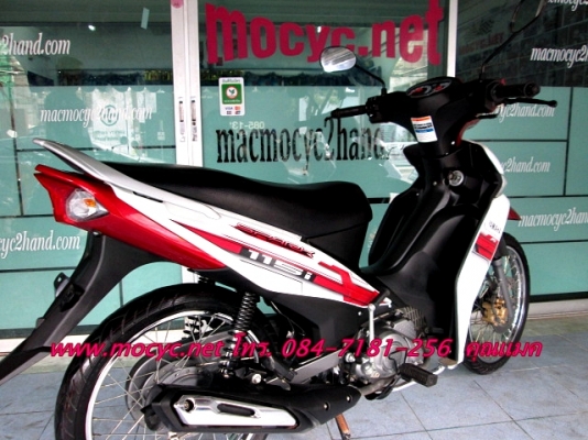 SPARK115 i สีขาวแดง รถเดือน ธ.ค.ปี56 รถมีเกียที่ประหยัดน้ำมันที่สุด 84 กม./ ลิตร แถม 3 รายการ  25900