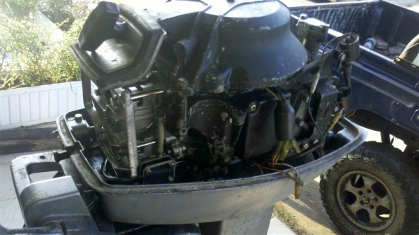 ขายด่วน yamaha 25แรงม้า 2จังหวะ 21500 บาท