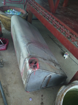 ขายถังน้ำมันโซล่าสแตนเลส150ลิตรของศักดิ์พัฒนา ขายถังน้ำมันโซล่าสแตนเลส150ลิตรของศักดิ์พัฒนา