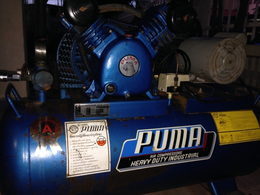 ปั๊มลม puma 1 แรง ถัง 92 ลิตร มอเตอร์มิตซู