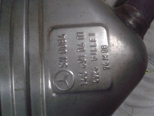 ขายท่อไอเสียBENZ S Class W140 /s280 ขายท่อไอเสียBENZ S Class W140 /s280