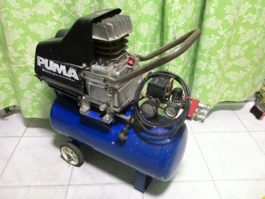 ปั๊มลมยี่ห้อ พูม่า 3แรง ขนาดถัง 25ลิตร ระบบโรตารี่ พร้อมใช้งานครับ ปั๊มลมยี่ห้อ พูม่า 3แรง ขนาดถัง 25ลิตร ระบบโรตารี่ พร้อมใช้งานครับ