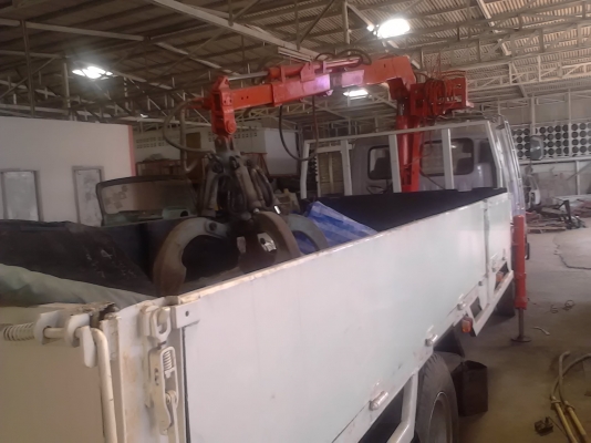 ขายครับ รถประกอบ HINO HO7D ติดเฮียบคีบเหล็ก ยาว 6,5 เมตร เอกสารพร้อมครับ