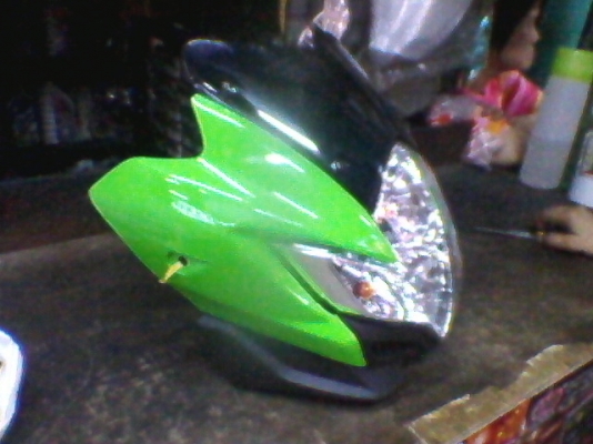 องหายาก!! หน้ากาก Suzuki satria Garuda 150 Made in Indonesia (บ้านเรา ไรเดอร์150) ของใหม่มือ1