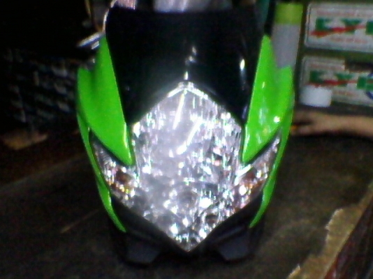 องหายาก!! หน้ากาก Suzuki satria Garuda 150 Made in Indonesia (บ้านเรา ไรเดอร์150) ของใหม่มือ1