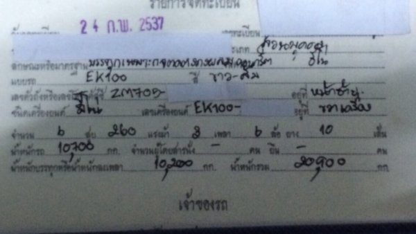 ขายทะเบียน พร้อม แชซซีสเต็มเส้น