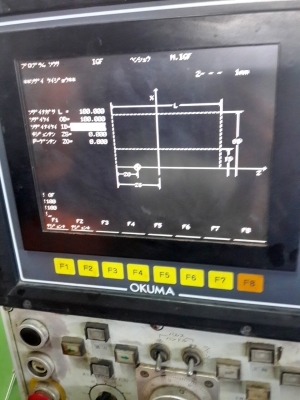 cnc okuma lb15 มีกราฟฟิค