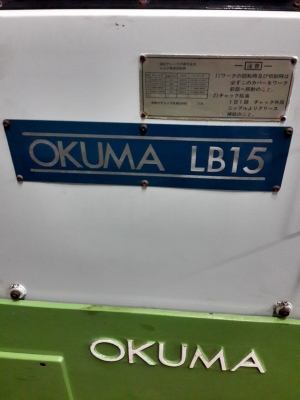 cnc okuma lb15 มีกราฟฟิค