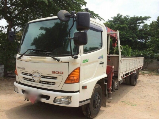 รถฮีโน่ 6 ล้อ FC9J  ( ไม่ดั้ม ) ติดเครน 3.5 ตัน. 175 แรงม้า. ปี 53  สนใจติดต่อ  081 - 6079515