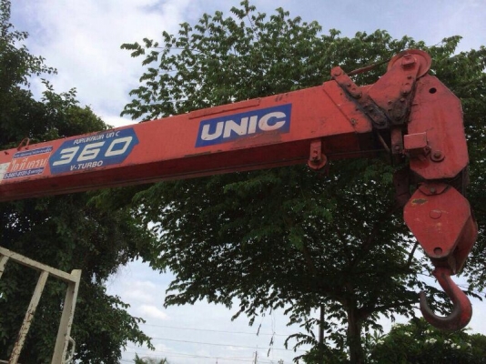 รถฮีโน่ 6 ล้อ FC9J  ( ไม่ดั้ม ) ติดเครน 3.5 ตัน. 175 แรงม้า. ปี 53  สนใจติดต่อ  081 - 6079515