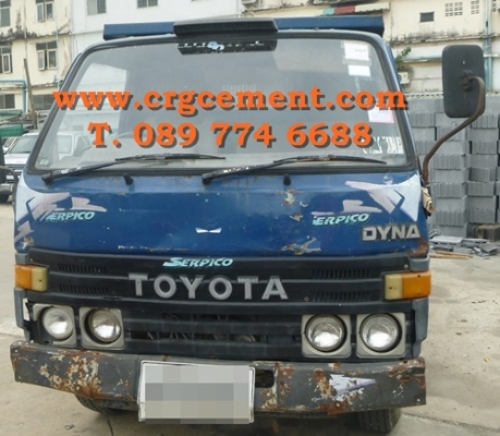 รถบรรทุก 4 ล้อ TOYOTA DYNA มีดัมพ์ DUMP เครื่องยนต์พอใช้งานได้ ต้องปะผุ ขายราคาตามสภาพ