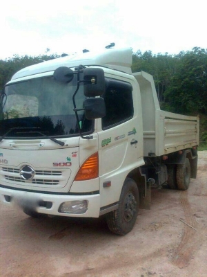 รถฮีโน่ 6 ล้อดั้ม 175 แรงม้า ปี 54  ( รถวิ่ง 7x,xxx กม. )  สนใจติดต่อ  081 - 6079515