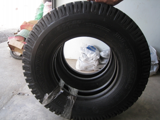 ยางใหม่รถบรรทุก บริสโตน ดีสโตน ราคาถูกครับ