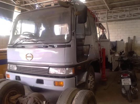 ขายครับ รถประกอบ HINO HO7D ติดเฮียบคีบเหล็ก ยาว 6.5 เมตร พร้อมใช้งาน เอกสารพร้อมโอน