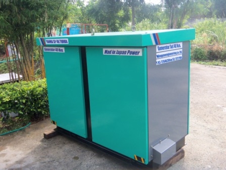 ขายเครื่องปั่นไฟนำเข้า 40 Kva.mad in JAPAN รับประกัน6เดือน