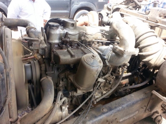 ขายรถบรรทุกสิบล้อดัมพ์ MITSUBISHI TURBO TF#1,3xx เครื่องดี แชสซีสวย แอร์พร้อม