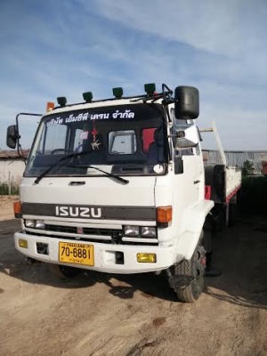 ขายด่วน อีซุซุ ร๊อคกี้ 195 เฮี๊ยบ Unic 3.7 ตัน 4 ท่อน รถยาว 7.20 เมตร ราคา 790,000  พร้อมใช้