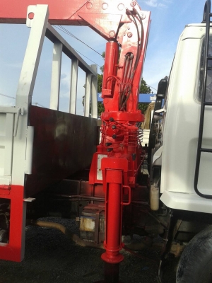 ขายด่วน อีซุซุ ร๊อคกี้ 195 เฮี๊ยบ Unic 3.7 ตัน 4 ท่อน รถยาว 7.20 เมตร ราคา 790,000  พร้อมใช้