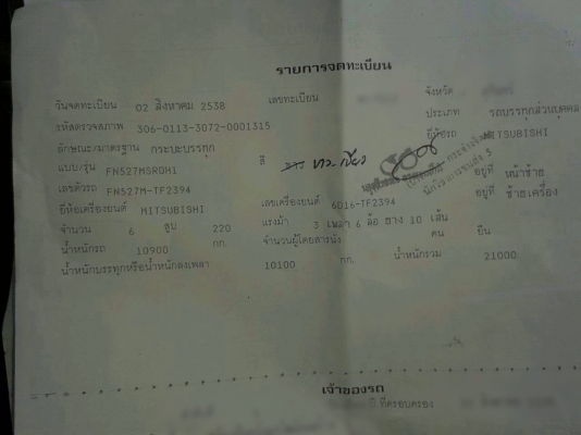 ขายรถบรรทุกสิบล้อดัมพ์ MITSUBISHI TURBO TF#2,3xx เครื่องดี แชสซีสวย ทะเบียนพร้อม