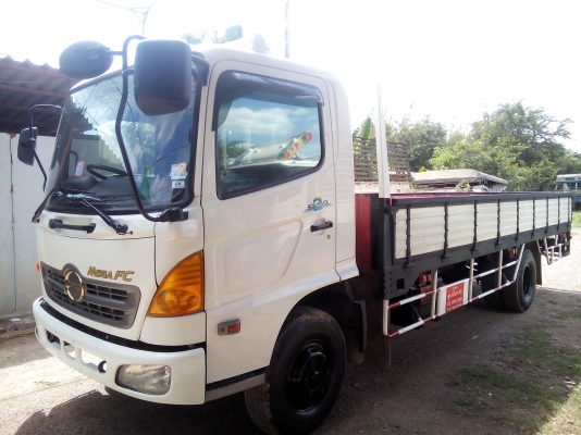 6 ล้อกลาง  *Euro.2*  HINO  MEGA  FC4J 150 แรงม้า *ยาว 5.50 ม.* รถสวยจริง *รถห้างแท้* สภาพพร้อมใช้งาน * มีเล่มพร้อมโอน