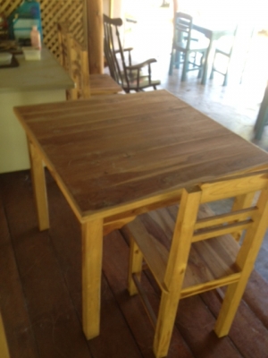 เตียงไม้สัก 6 ฟุต