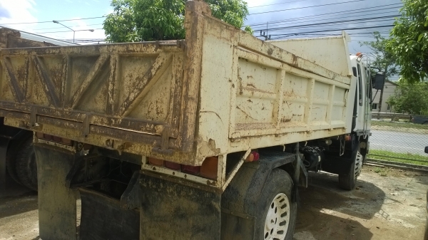 6ล้อดั้ม 195แรง ห้างแท้..FF3HGKD-10138 ดั้มยาว3.80ม ยาง900-20 หัวสวย ภายในสวยครบ