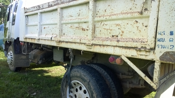 6ล้อดั้ม 195แรง ห้างแท้..FF3HGKD-10138 ดั้มยาว3.80ม ยาง900-20 หัวสวย ภายในสวยครบ