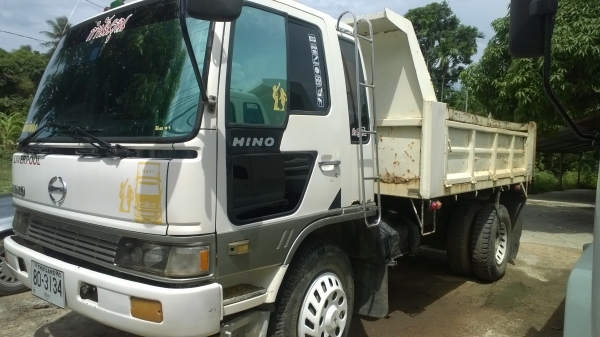 6ล้อดั้ม 195แรง ห้างแท้..FF3HGKD-10138 ดั้มยาว3.80ม ยาง900-20 หัวสวย ภายในสวยครบ