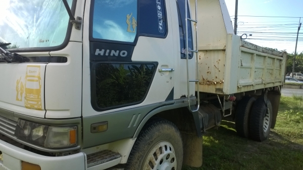 6ล้อดั้ม 195แรง ห้างแท้..FF3HGKD-10138 ดั้มยาว3.80ม ยาง900-20 หัวสวย ภายในสวยครบ