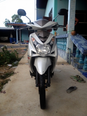Mio สีขาว พร้อมทะเบียนสวยๆครับ