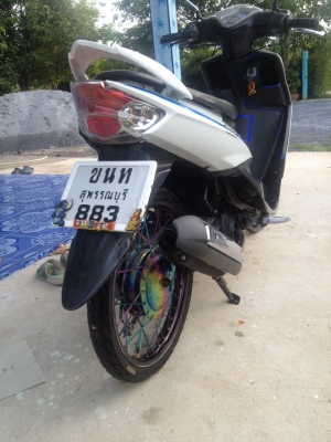 Mio สีขาว พร้อมทะเบียนสวยๆครับ