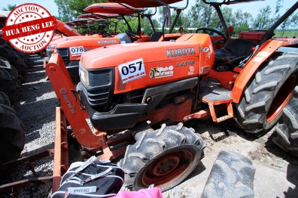 AUC 4 Code 057 แทรกเตอร์ KUBOTA L4508 ราคา เริ่มต้นการประมูล 190,000 บาท AUC 4 Code 057 แทรกเตอร์ KUBOTA L4508 ราคา เริ่มต้นการประมูล 190,000 บาท