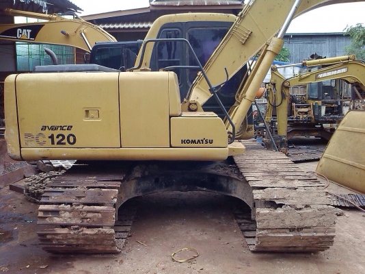 ขายรถแบ็คโฮ KOMATSU PC 120-6 เครื่องเดิม ปั๊มเดิม ไฟฟ้าครบ รถพร้อมใช้งาน เอกสารสัญญาซื้อขาย