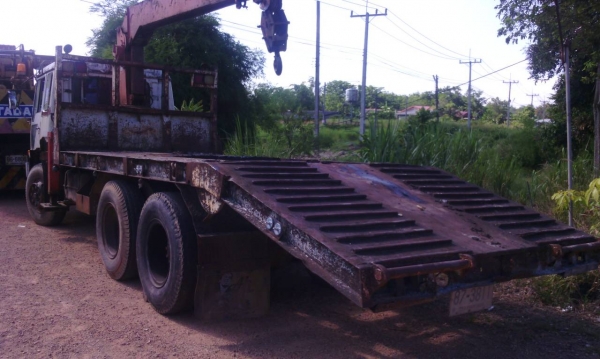 มิตซูMA-2เพลา-เทลเลอร์ขึันแบคโฮ-เครื่อง6D16-เกียร์10สปีด-สภาพสวยพร้อมใข้.ราคา650.000บ-ราคานี้ไม่รวมเครน-