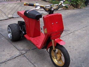 ขายล้อแม็กพร้อมยางใส่GYRO 3 ล้อ