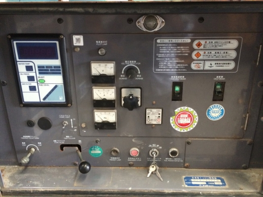 เครื่องปั่นไฟ DENYO DCA-60ESH นำเข้าจากญี่ปุ่น สภาพสวย