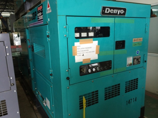 เครื่องปั่นไฟ DENYO DCA-300SPK3 ปี 2010 ใช้งาน 7 ร้อยกว่าชั่วโมง