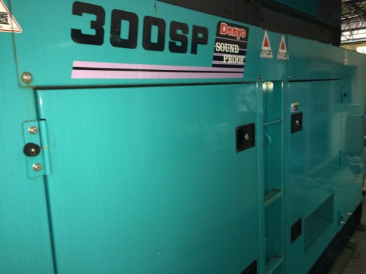 เครื่องปั่นไฟ DENYO DCA-300SPK3 ปี 2010 ใช้งาน 7 ร้อยกว่าชั่วโมง